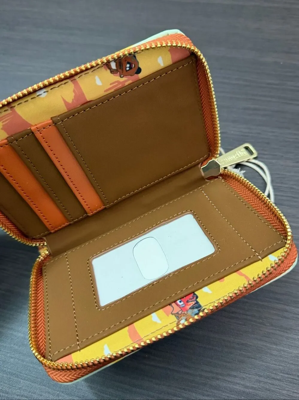 Loungefly Disney Pixar Cars Lightning McQueen and Mater Desert Zip Wallet